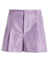 Valentino Garavani Man Shorts & Bermuda Shorts Lilac Size 30 Silk