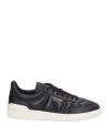 Valentino Garavani Man Sneakers Black Size 6 Leather