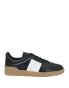 Valentino Low Top Upvillage Sneakers In Black