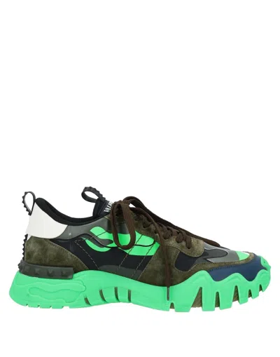 Valentino Garavani Sneakers In Green