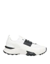 Valentino True Act Low Top Sneakers In White