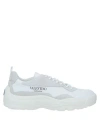Valentino Two-tone Leather And Suede Gumboy Sneakers In White