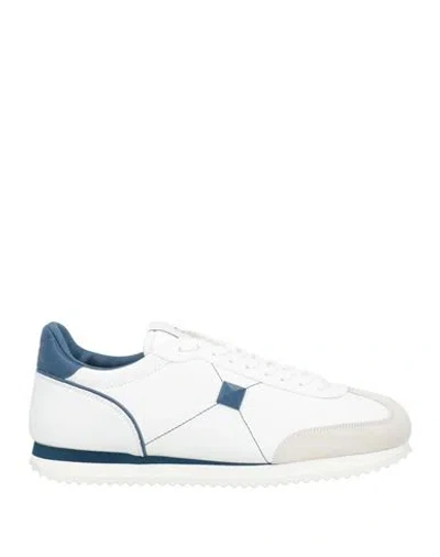 Valentino Garavani Man Sneakers White Size 7 Leather