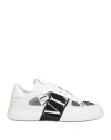 Valentino White Vl7n Sneakers In White