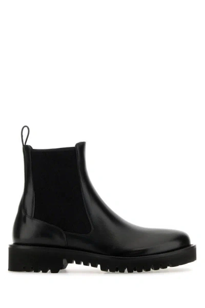 Valentino Garavani Man Stivali In Black