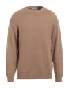 VALENTINO VALENTINO GARAVANI MAN SWEATER CAMEL SIZE S CASHMERE