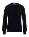 Valentino Man Sweater Midnight Blue Size Xl Cashmere In Blue