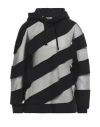 Valentino Garavani Man Sweatshirt Black Size L Cotton, Polyamide In Black