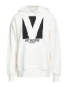 Valentino Garavani Man Sweatshirt Ivory Size L Cotton In White