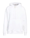 Valentino Garavani Man Sweatshirt White Size S Cotton, Elastane In White