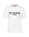 Valentino Cotton Crew-neck T-shirt In White