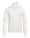 Valentino Garavani Man Turtleneck Cream Size M Virgin Wool In White