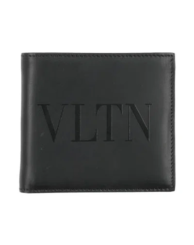Valentino Garavani Man Wallet Black Size - Leather