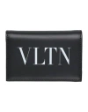 Valentino Garavani Man Wallet Black Size - Leather