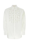 Valentino Camicia-40 Nd  Garavani Male In White