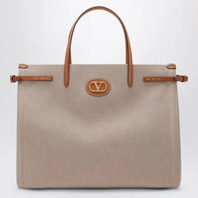 Valentino Garavani Medium Antibes Canvas Tote Bag