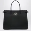 Valentino Antibes Tote Bag In Black
