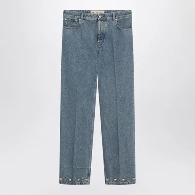 VALENTINO VALENTINO GARAVANI MEDIUM JEANS WITH CABOCHONS