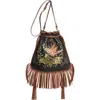 Valentino Garavani Medium Nellcôte Alice Drawstring Crossbody Bag In Multi