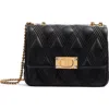 Valentino Garavani Medium Quiltie 67 Quilted Leather Shoulder Bag In Black