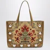 Valentino Garavani  Medium Tote Bag Nellcôte In Jacquard Fabric