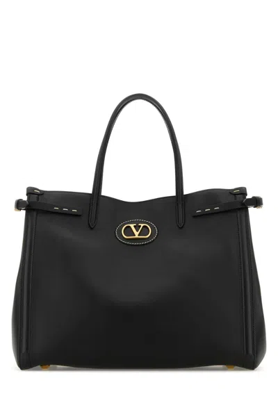 Valentino Garavani Black Antibes Tote Bag