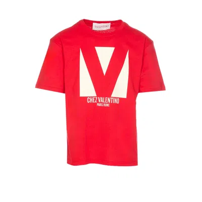 VALENTINO VALENTINO GARAVANI MEN CHEZ VALENTINO PRINT T-SHIRT