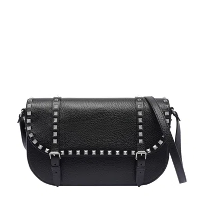Valentino Garavani Men Large Rockstud Messenger Bag