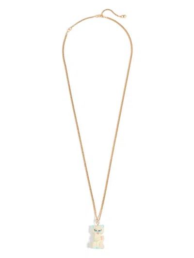 Valentino Garavani Men Le Chat De La Maison Necklace In Gold