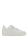 Valentino Leather Freedots Sneakers Studded Detailing In White