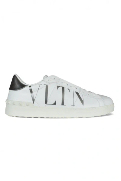 Valentino Garavani Men Open Sneakers In White
