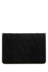 Valentino All-over Logo Patterned Wallet In Multicolor