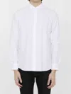 Valentino Garavani Men Shirt With Rockstud Untitled Studs In White