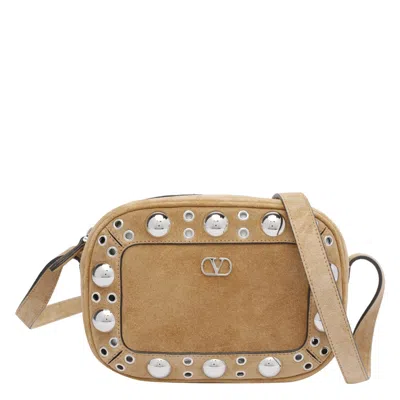 Valentino Garavani Men Suede Nellcote Crossbody Bag