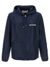 Valentino Hooded Jacket Featuring Drawstring Accents