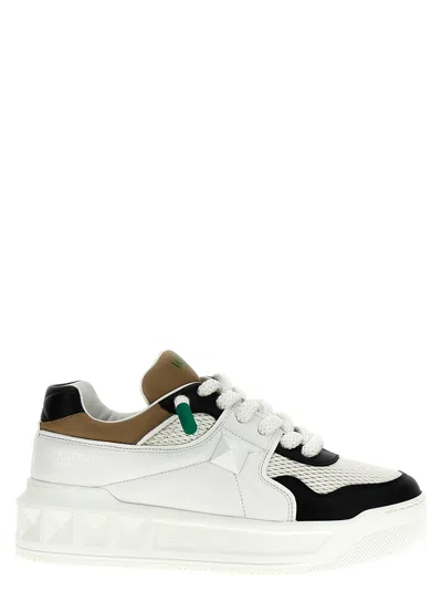 Valentino Garavani Men  'one Stud Xl' Sneakers In White