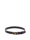 Valentino Black Leather Belt