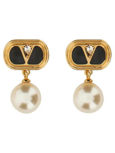Valentino Garavani Men "vlogo Signature" Earrings