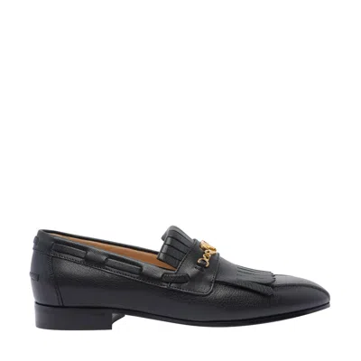 Valentino Garavani Men Vlogo Signature Loafers With Fringes