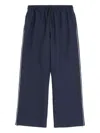 Valentino `vlogo Signature` Track Pants In Blue