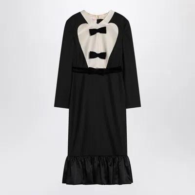 VALENTINO VALENTINO GARAVANI MIDI DRESS WITH BOWS