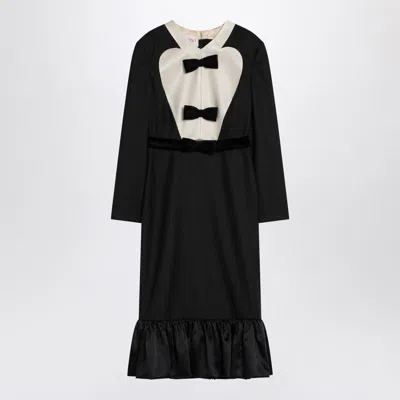 VALENTINO VALENTINO GARAVANI MIDI DRESS WITH BOWS