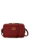 Valentino Mini Alltime Grained Leather Shoulder Bag