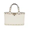 Valentino Garavani Mini Bag Rockstud In White