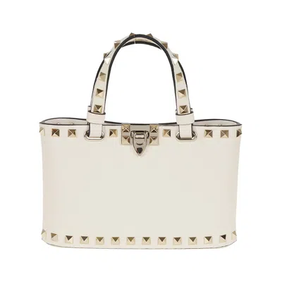 Valentino Garavani Mini Bag Rockstud In White