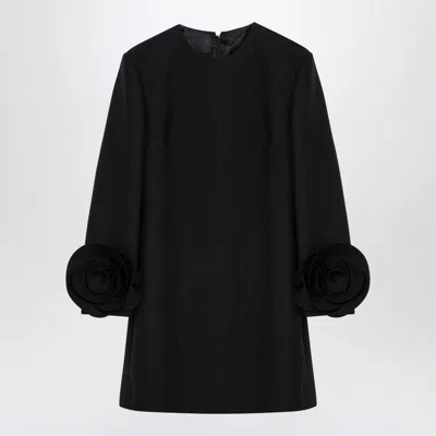 Valentino Garavani Mini Dress With Rose Appliqué