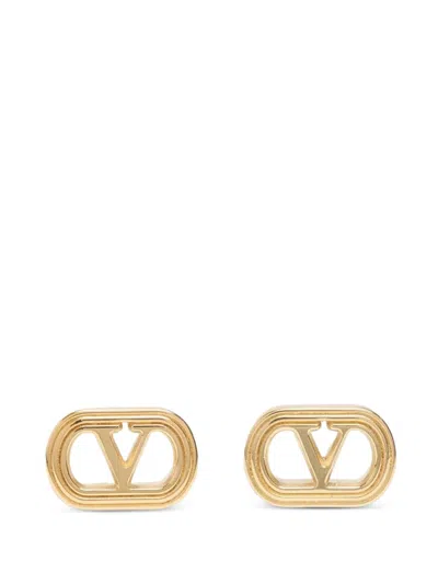 Valentino Garavani Mini Gold Finish Accessories For Women In Oro