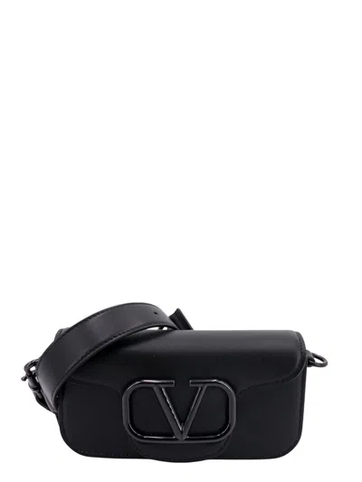 Valentino Garavani Locò Mini Crossbody Bag In Black