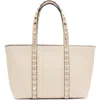 Valentino Garavani Mini Rockstud Leather Tote
