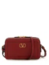 Valentino Mini Alltime Grained Leather Shoulder Bag
